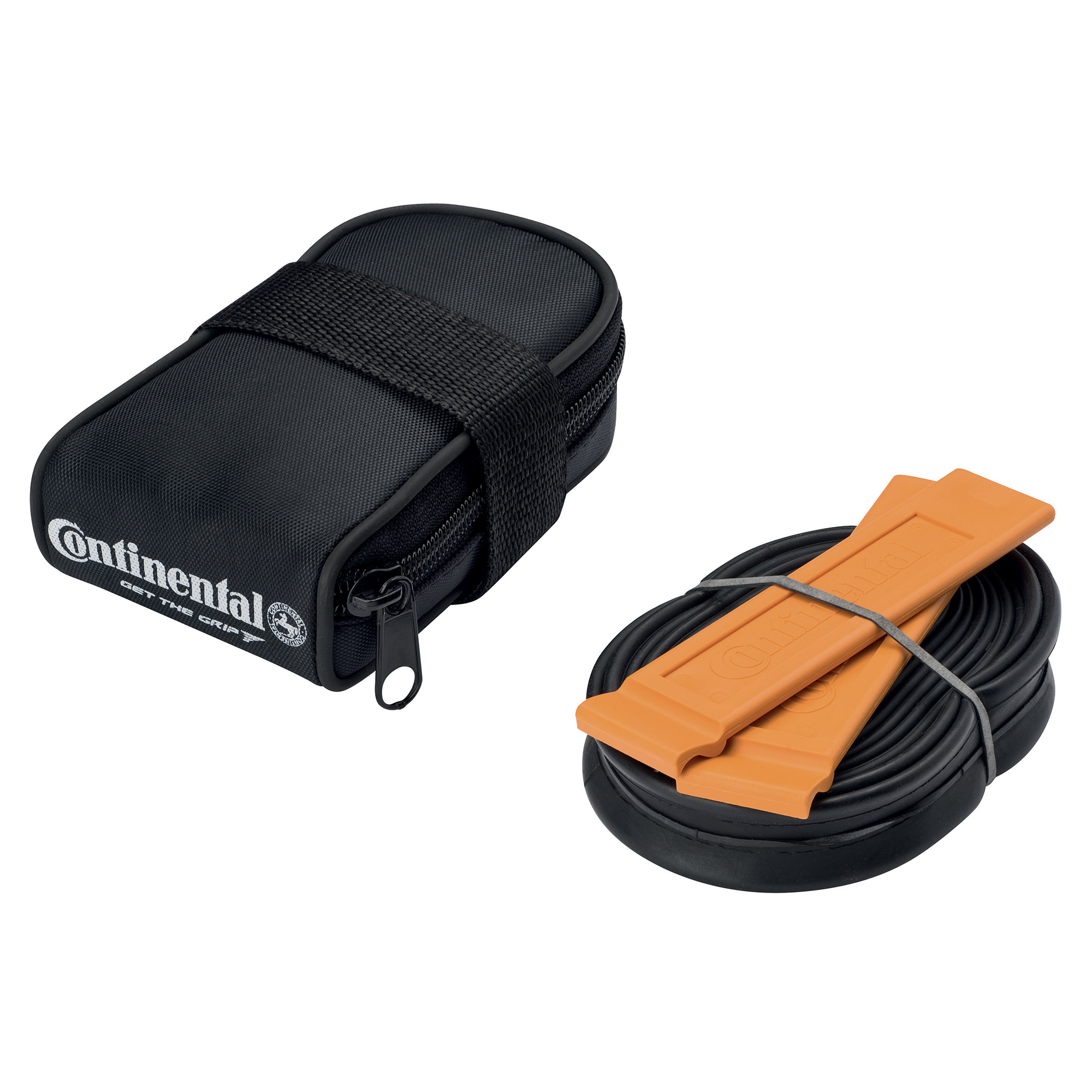 Continental saddlebag, inner tube and tyre lever kit