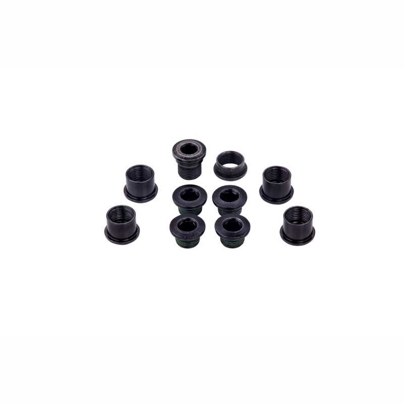 Sram Spare - Crank Chainring Bolt Kit Red Quarq Hidden Bolt 5-Arm Steel Black