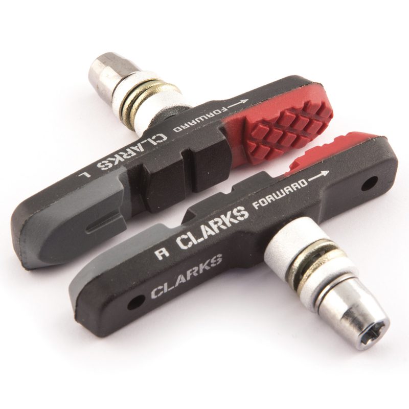 Clarks Elite MTB/Hybrid Brake Pads Integral Block w/Triple Compound Insert Pads 72mm