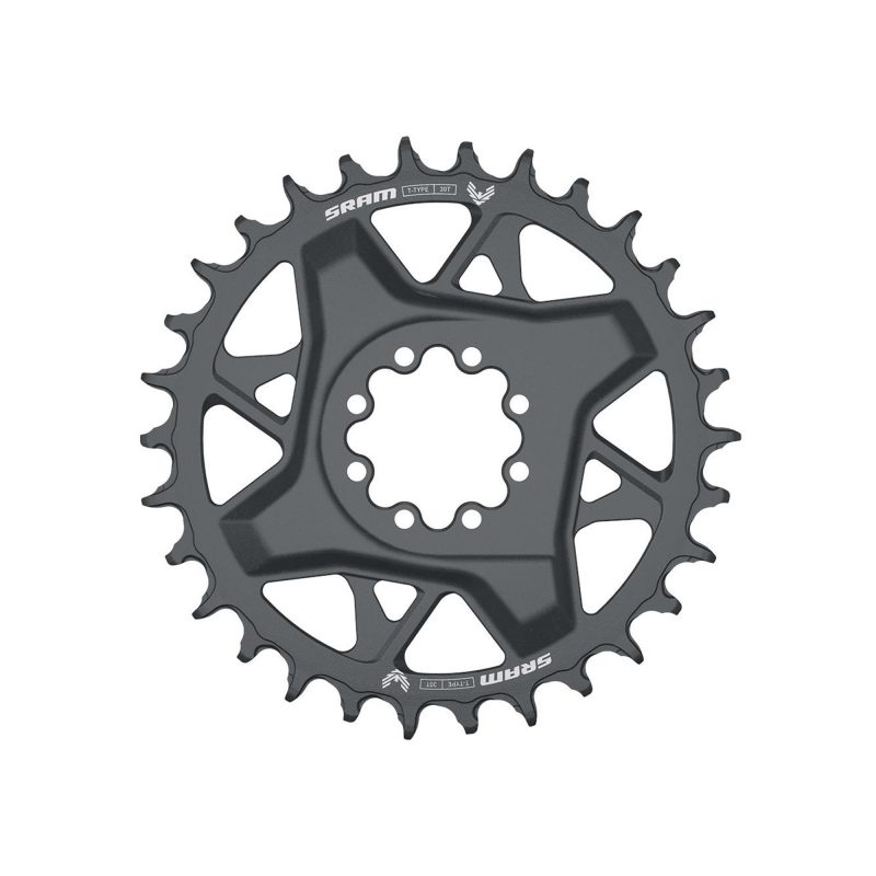 SRAM - Chain Ring T-Type Direct Mount 3mm Offset Eagle (Including 8 Bolts) Dark Polar - GX D1