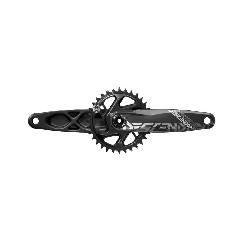Truvativ Descendant 7K Aluminum Eagle SuperBoost+ DUB 12s 32t X-SYNC 2 Chainring Black (DUB Cups/Bearings Not Included)