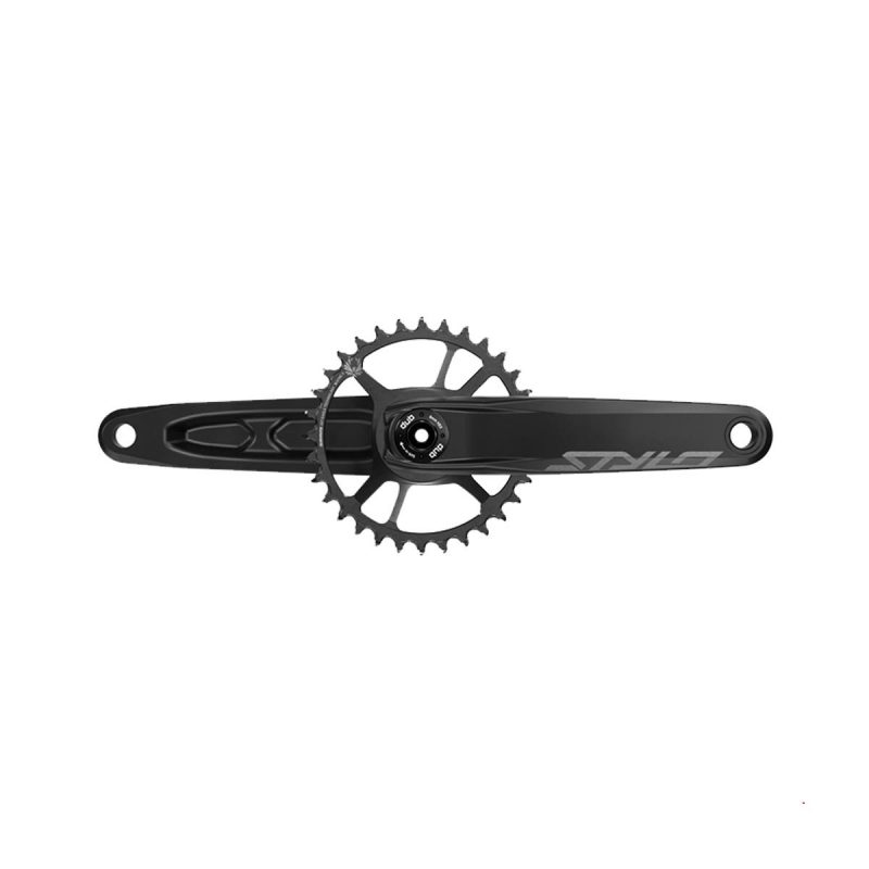 TRUVATIV Crank Stylo 6K Aluminum Eagle Cannondale-AI DUB 12s With Direct Mount 32t X-SYNC 2 Chainring Black (DUB Cups/Bearings Not Included)