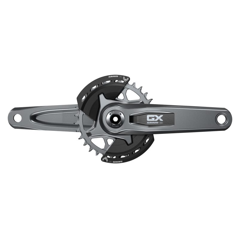 SRAM Crankset Gx Eagle Q174 55mm Chainline Dub MTB Wide Dark Polar 2-Guards 32T T-Type (BB Not Included)