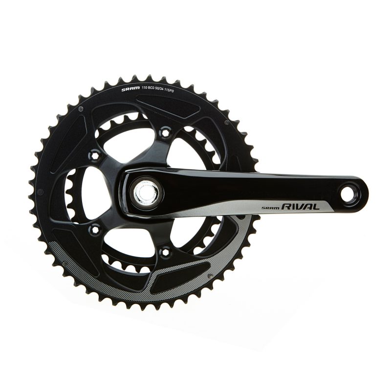 SRAM Rival22 Crank Set GXP 175 52-36 Yaw GXP Cups NOT incl
