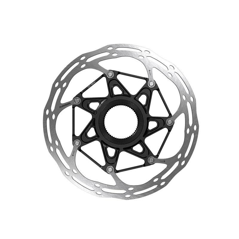 SRAM Rotor Centerline 2 Piece CenterLock Black Rounded