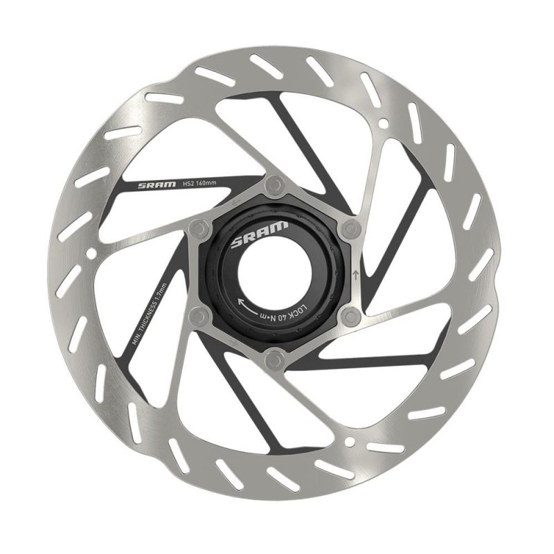 SRAM Rotor - HS2 Center Lock (Includes Lockring) Rounded