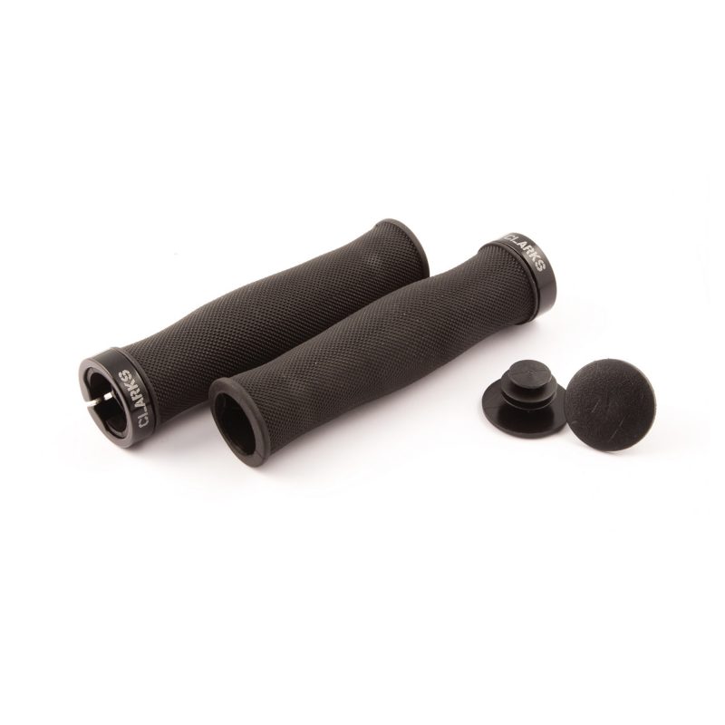 Clarks Dimple surface patter grip with palm support and single light-weight locking ring.