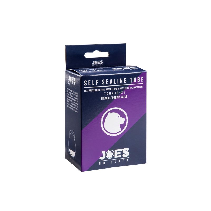 Joe's No Flats Road Self Sealing Tube (700 x 18-25c 60mm)