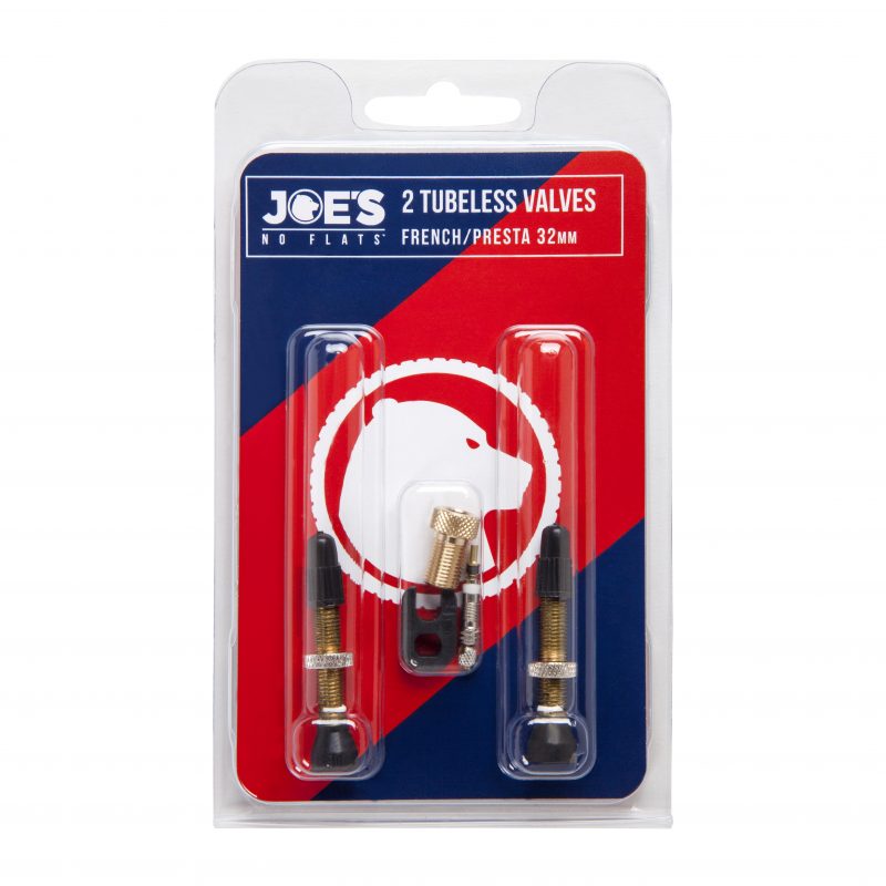 Joe's No Flats Tubeless Presta Valves (Pair)