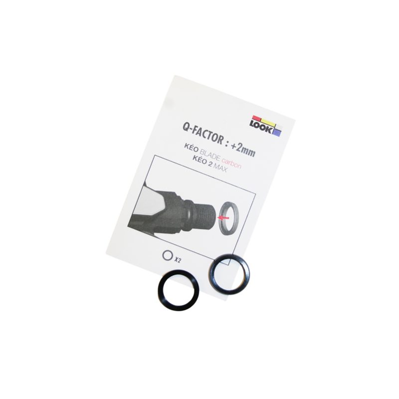 LOOK Spare - Adjustable Q-Factor Washer fits Keo 2 Max/Keo Blade (From 53 to 55mm Q-Factor)