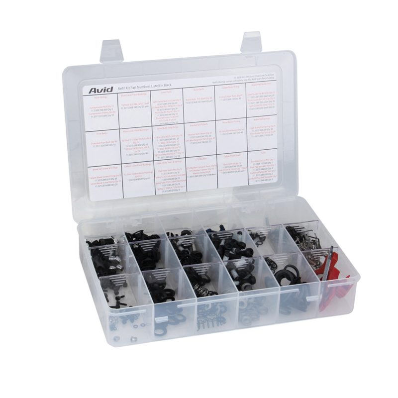 Sram Spare - Disc Brake Service Sram Guide Spare Parts Tackle Box - DiscBrake