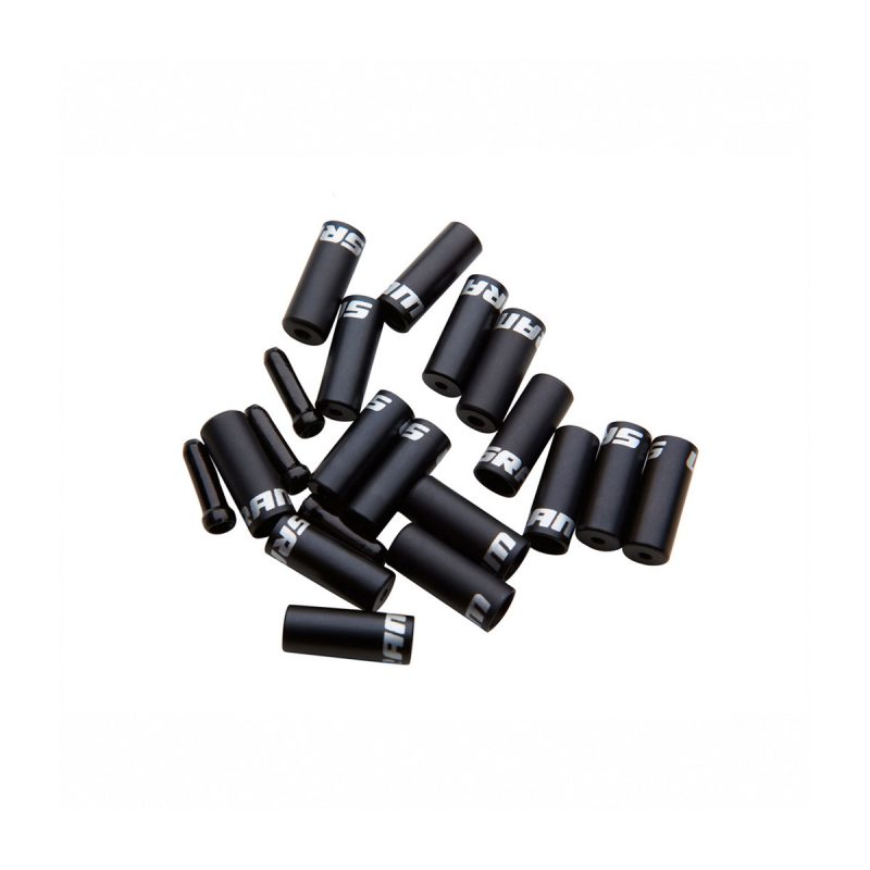 SRAM Derailleur Cable Ferrules - 4mm Open Black Aluminium (100pcs)