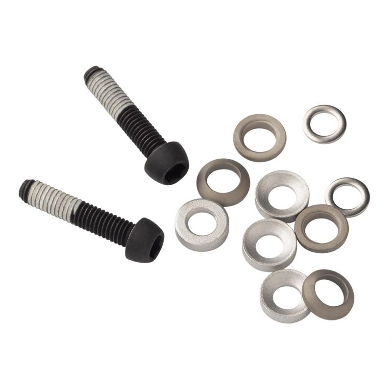 SRAM Road Bracket Mounting Bolts Ti T25 17mm 2 Pcs Flat Mount Caliper