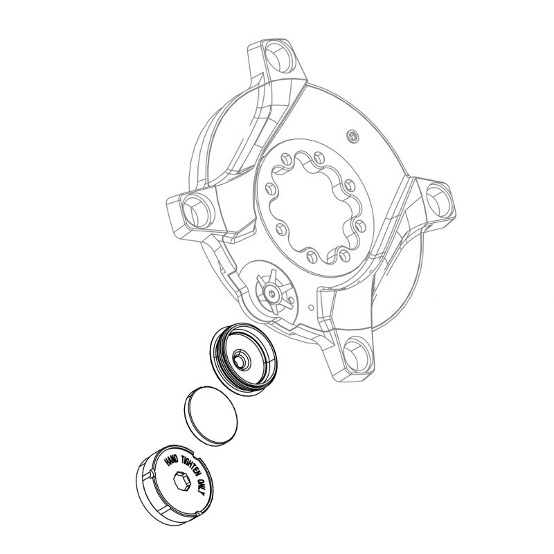 Sram Power Meter Battery Lid And Cover (Including Washer, O-Ring, Spring) Xx Xxsl Eagle D1 2023