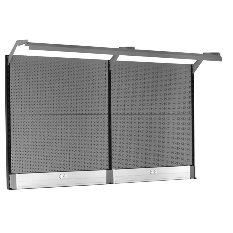 Unior Back Panel With Light And Parapet Channel 2024