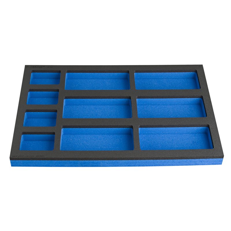 UNIOR SOS Tool Tray With Compartment For Work Bench Narrow Tool Chest (10 Compartments)