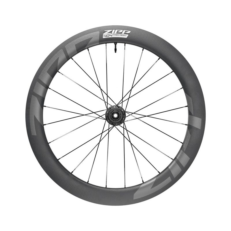 Zipp Wheel - 404 Firecrest Carbon Tubeless Disc Brake Center Locking 700c Rear 24Spokes XDR 12x142mm Standard Graphic B1