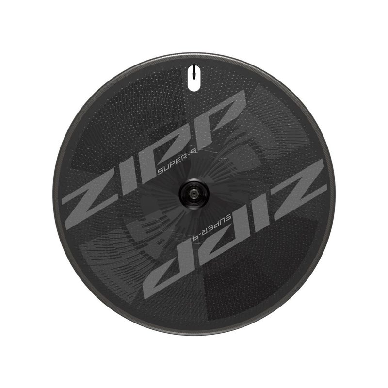 Zipp Super-9 Carbon Disc Wheel Tubeless Track 700C Front Wheel 100mm Bolted (Ta12x100mm Included) Standard Graphic B1
